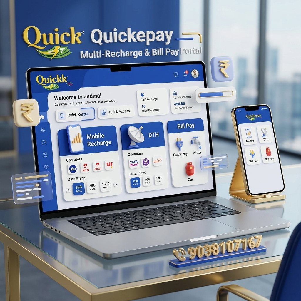 Multi Recharge Software Solution