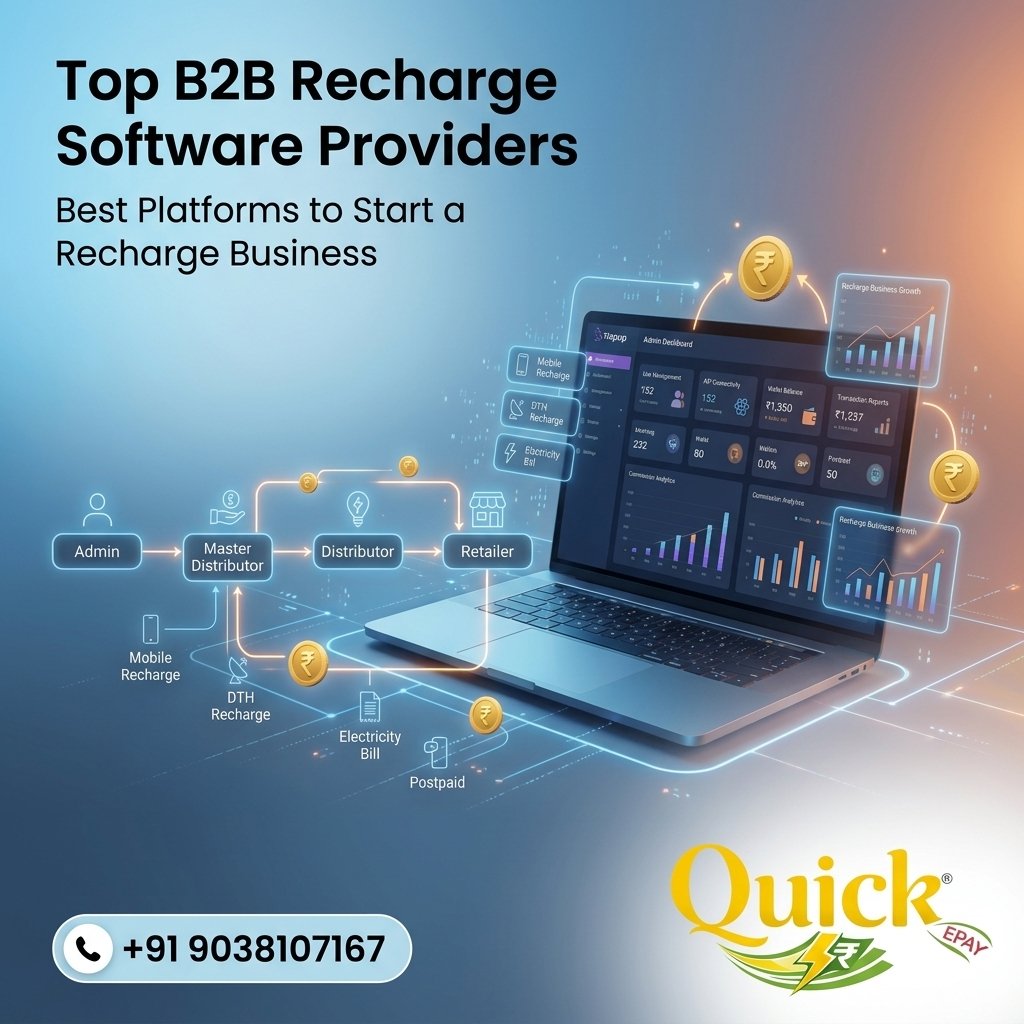 Top B2B Recharge Software Providers in India 2026 - Complete Guide